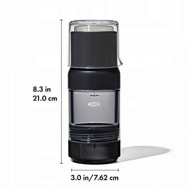 Vařič kávy Oxo French Press 1 – 3 porce teplé a studené kávy Brew