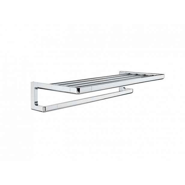 Roca Tempo - Polička na ručníky, délka 60 cm, chrom A817032001