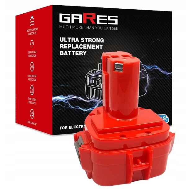 Akumulátor Baterie Gares Pro Celma Makita 12V 2Ah