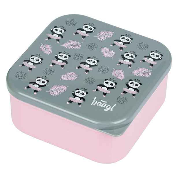 BAAGL Box na svačinu 4 v 1 Panda