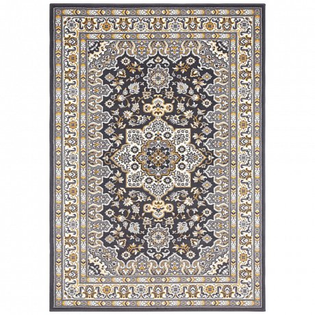 Tmavě šedý koberec Nouristan Parun Tabriz, 120 x 170 cm