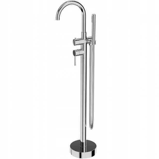 Volně stojící vanová baterie Orion Chrome – moderní a Elegantní