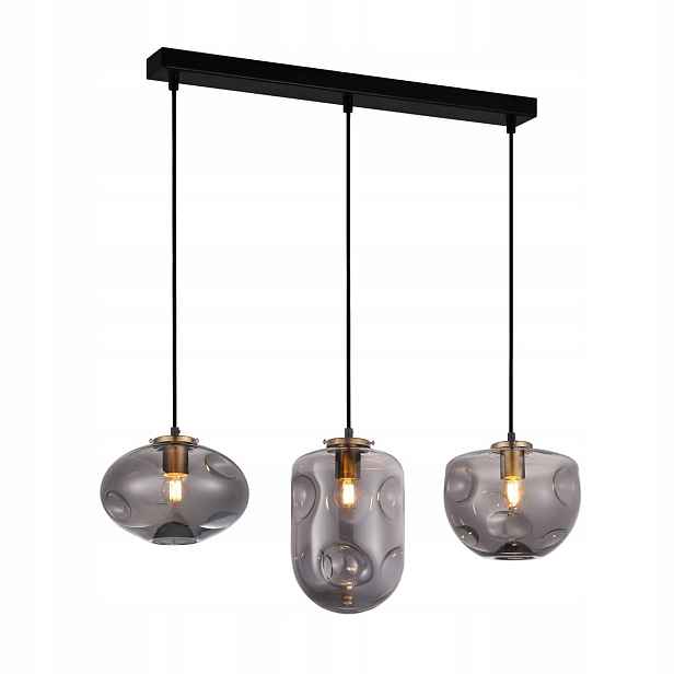 Závěsná lampa Italux Hatella moderní měděná