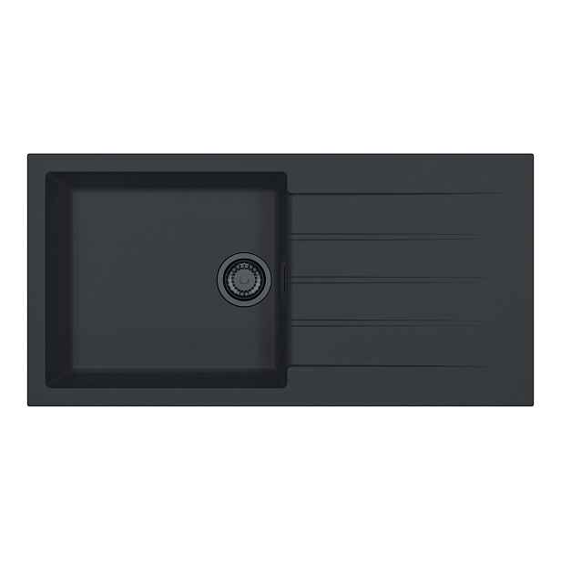 Alveus CADIT 50 černý A90 BLACK EDITION+ jedn.sifon_ algranit