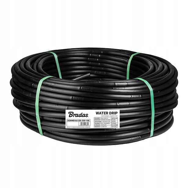 Hadice Bradas Water Drip Pe 100 m 16x1,2 mm 50 cm 2.5 l/h