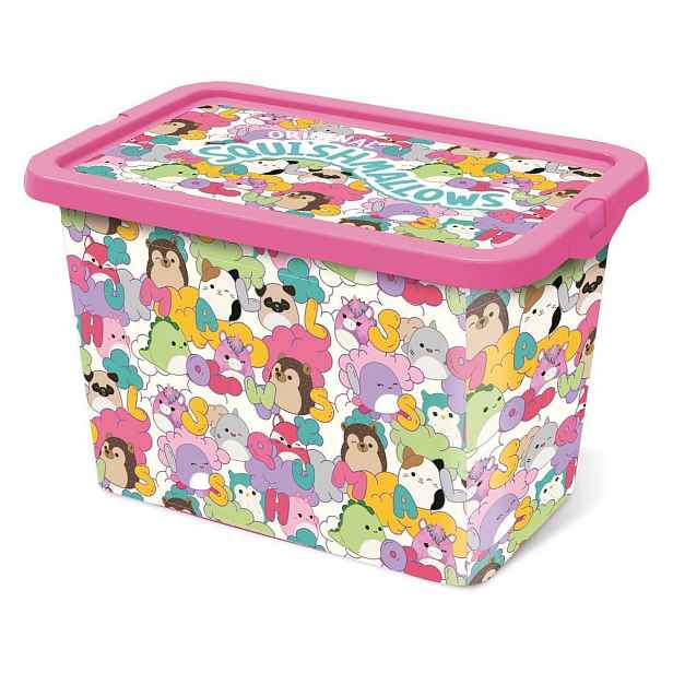Plastový dětský úložný box 29x19x18 cm Stor – SQUISHMALLOWS