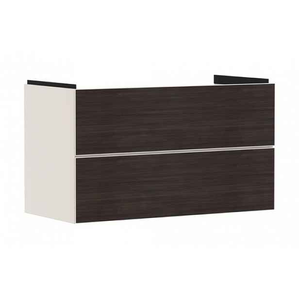 Skříňka pod umyvadlo bez umyvadla Hansgrohe Xevolos E 98x57,5x47,5 cm písková matná béžová mat 54182730