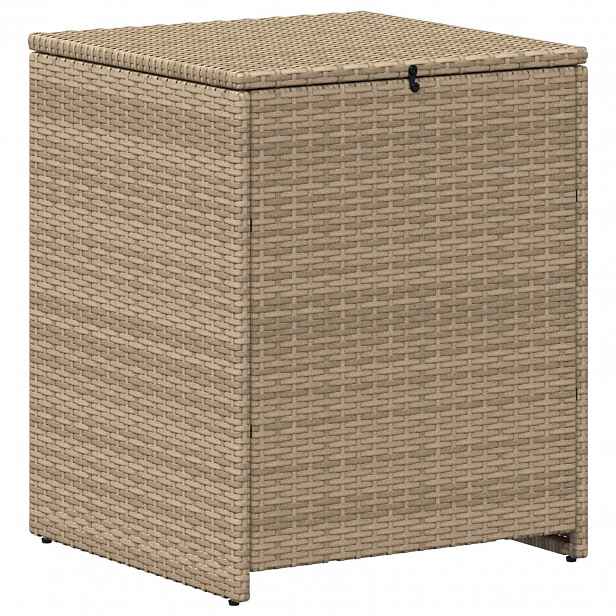 vidaXL Cushion box 55 x 55 x 69 cm ocel