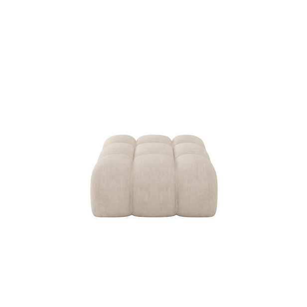ALTDECOR TABURET OLEA-PUF 91x87x44 cm Béžová Velur