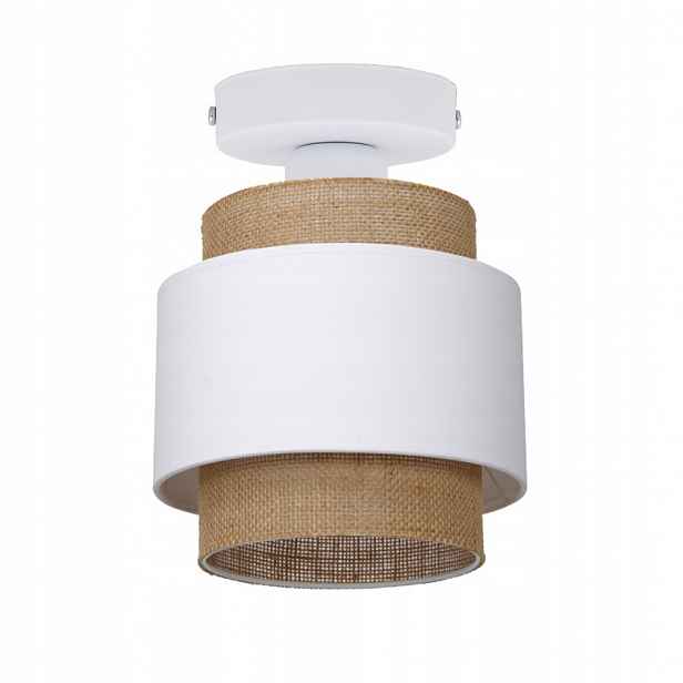 Stropní Boho Lampa Stropní Svítidlo Jutová Skandinávská