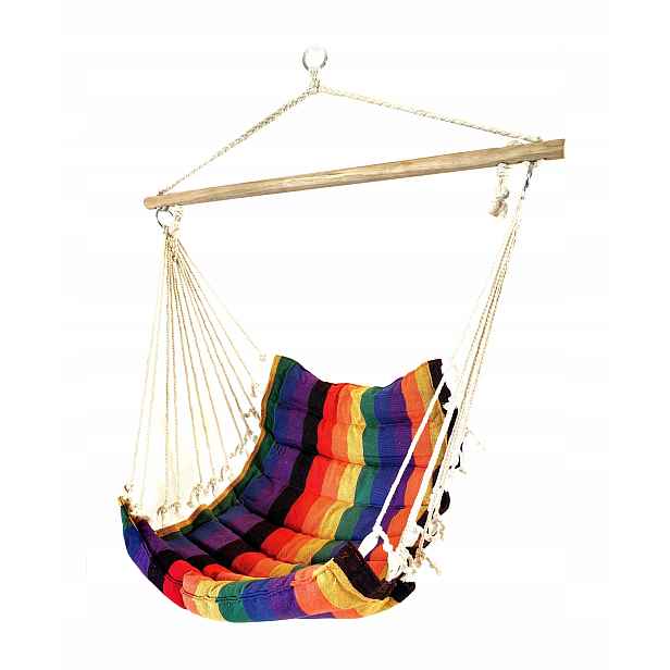 Hnízdečko brazilské křeslo Rainbow s výplní 6 cm 100 kg Ineox BG03WK