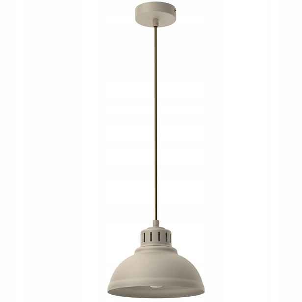 Béžová kovová závěsná lampa Sven 8889 Luminex