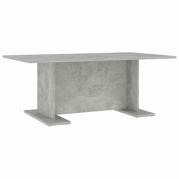 vidaXL Konferenční stolek betonově šedý 103,5 x 60 x 40 cm dřevotříska