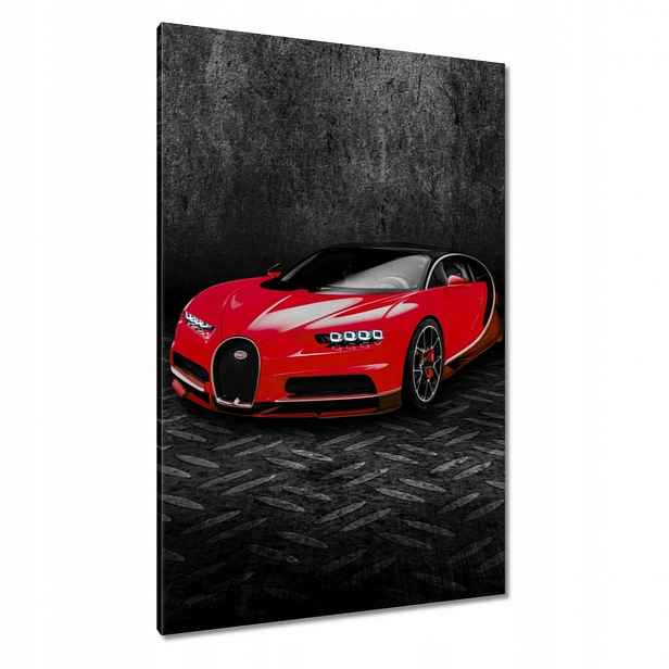 Obrazy 80x120 Červené sportovní auto