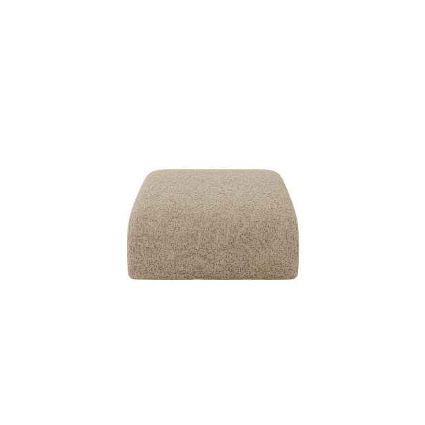 ALTDECOR MODULÁRNÍ TABURET MIRA-PUF 91x89x40 cm, hnědý, velur
