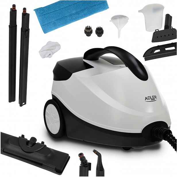 Parní Čistič Napařovač Mop Elektrický Čistič Sada Na Okna Čalounění