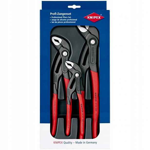 Sada Kleští Cobra 3DÍL. 00 20 09 V02 Knipex