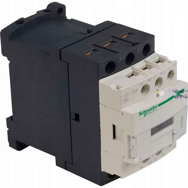Schneider Electric stykač TeSys Deca 3P 9 A 24 V DC LC1D09BD