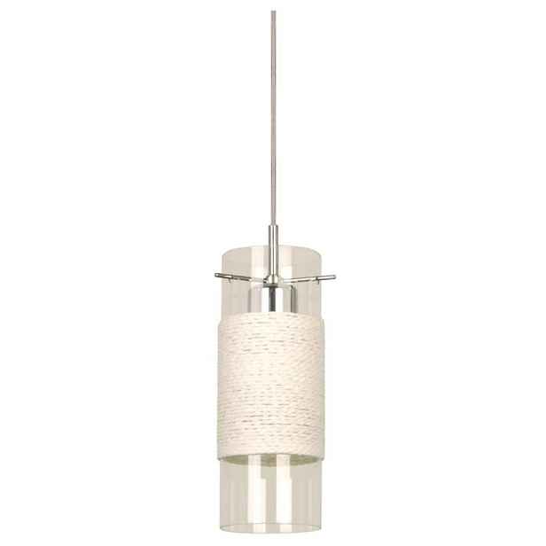 stropní lampa wring závěsná 1x60w E27 chromovaná zářivá / bílá