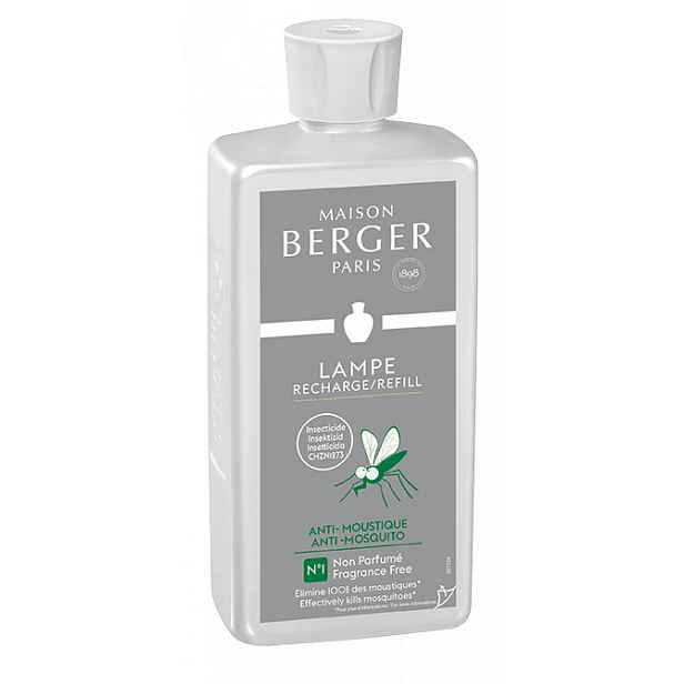 Maison Berger Paris neparfémovaná náplň do katalytické lampy Proti komárům, 500 ml