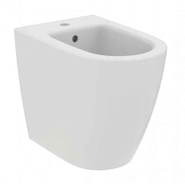 Ideal Standard i.Life O - Stojící bidet, s přepadem, otvor pro baterii, bílá T569001