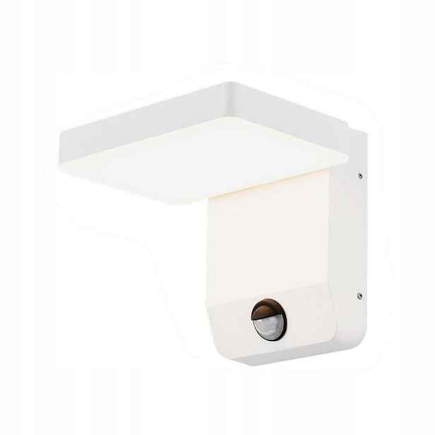Projektor fasádní svítidlo V-tac 17W senzor pohybu bílá IP65 VT-11020S 40