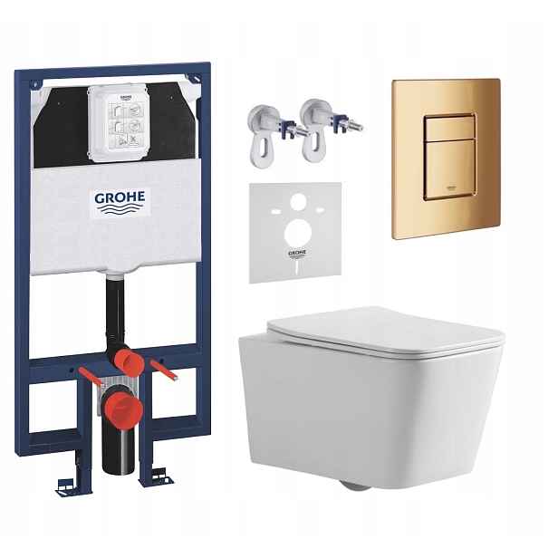 7v1 Wc Set, Stelaz Grohe Slim Wc Mísa Tornado Tlačítko