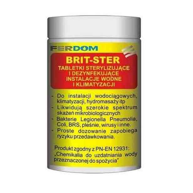Ferdom Brit-Ster 60 ks tablet, dezinfekce vodovodního systému Co
