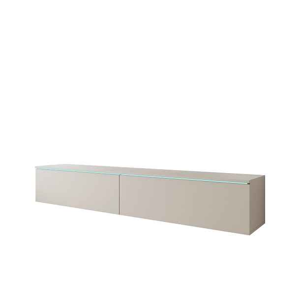Kašmírová TV skříňka LED Lowboard 180