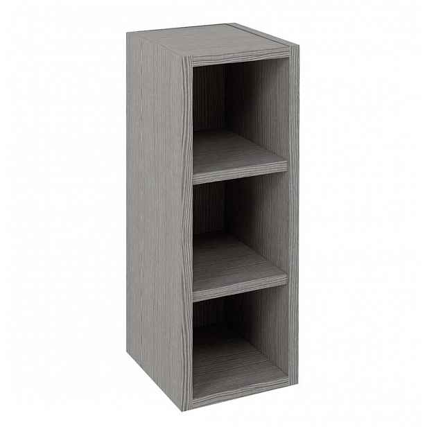 Sapho Espace - Otevřená policová skříňka 20x60x22 cm, dub stříbrný ESC140-1111