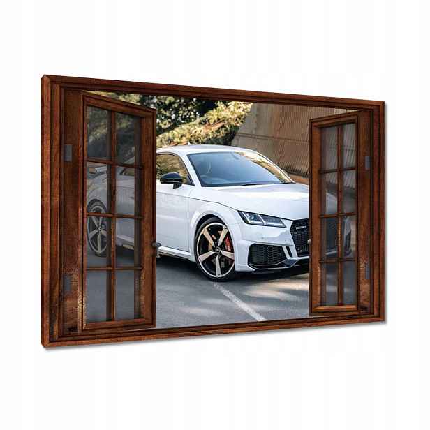 Obrazy 120x80 Bílé Audi Quattro Tt Rs