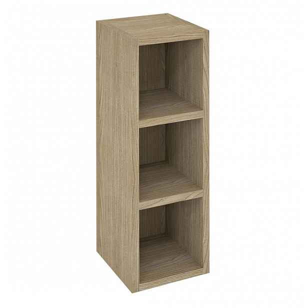 Sapho Espace - Otevřená policová skříňka 20x60x22 cm, jilm bardini ESC140-1313