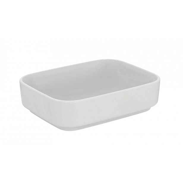 Ideal Standard i.Life B - Umyvadlo na desku 50x38 cm, bez přepadu, bez otvoru pro baterii, bílá T572901