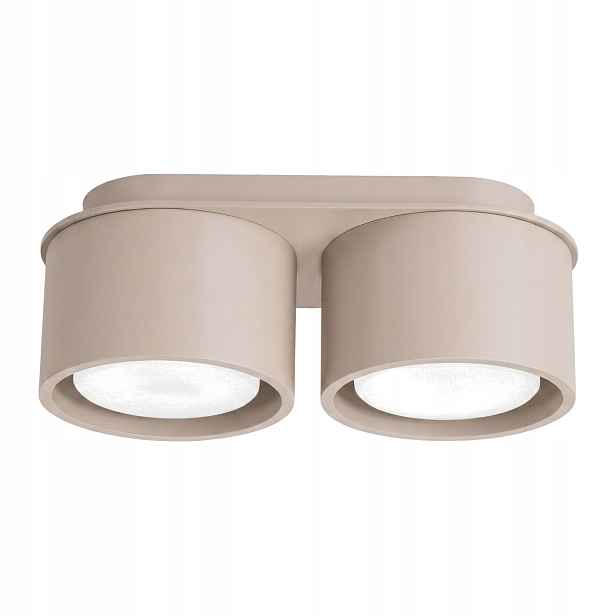 Sollux Lighting stropní spot Modo 2xGX53 10W taupe dvojitý