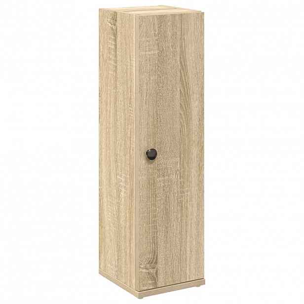 vidaXL Koupelnová skříňka s držákem rolí dub sonoma 20,5x22x72 cm