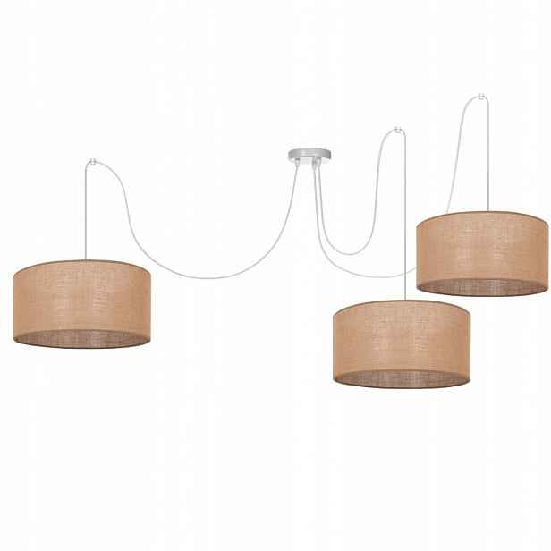 Závěsná Lampa Boho Pavouk Spider Stínidlo 30 CM Juta