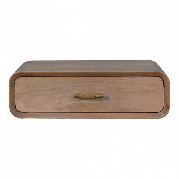 Artisan Furniture KONSOLOVÝ STŮL Povrchová úprava Golden Teak, 2 zásuvky, světle hnědá