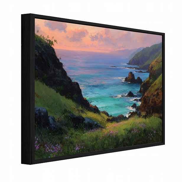Obraz V Rámu Moře Modrá Příroda Do Předsíně Jídelna Kuchyně 60x40