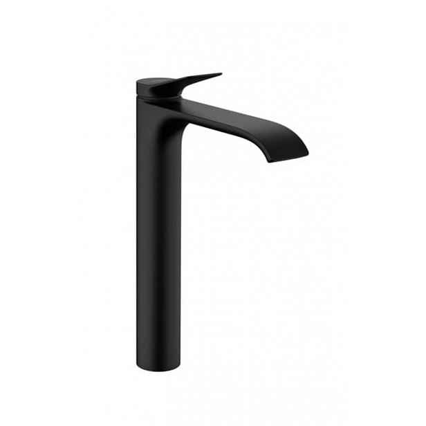 Vysoká umyvadlová baterie Hansgrohe Vivenis s výpustí matná černá 75040670
