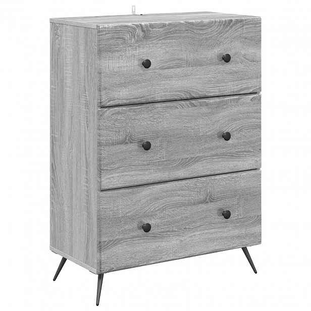 vidaXL Skříň se zásuvkami 66 x 34,5 x 90 cm Kompozitní dřevo