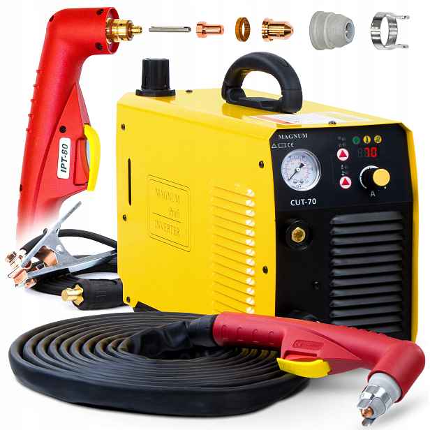 Plazmová Řezačka Plazma Magnum Cut 70 Cutter 65A 400V Igbt Hf