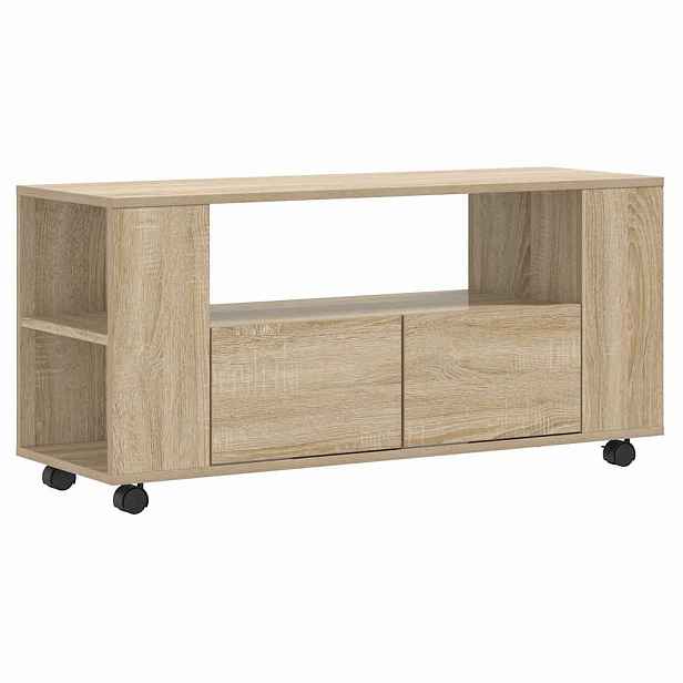 vidaXL TV skříňka dub sonoma 102 x 34,5 x 43 cm kompozitní dřevo