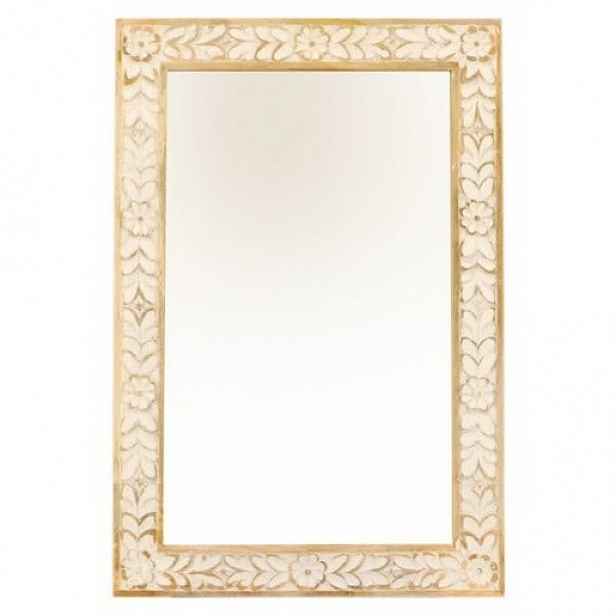 Zrcadlo Sita 60x90 cm z indického masivu mango SITA-Z90