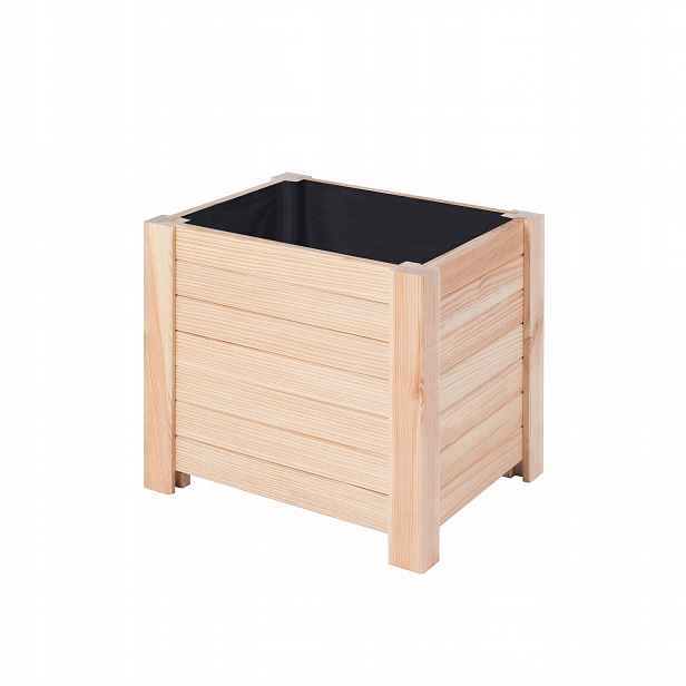 Zahradní Květináč Květinový záhon na zeleninu Květiny Bylinky Dřevěné 40x35x35 Borovice