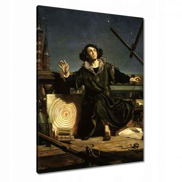 Obrazy 60x80 Astronom Koperník Rozhovor