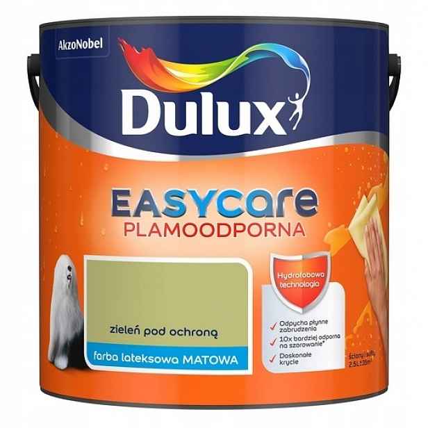 Dulux EasyCare barva latexová barva Zeleň Pod ochranou mat 2,5L