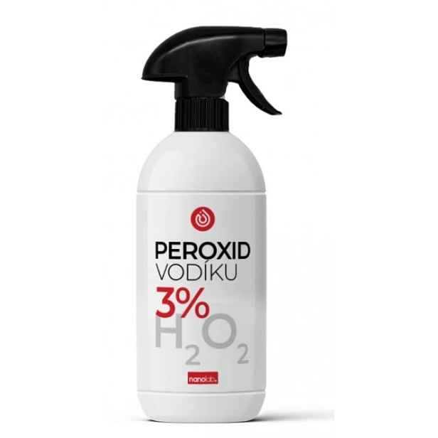 Nanolab Peroxid vodíku na úklid sprej 500ml