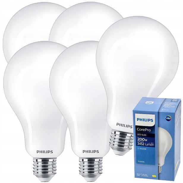 Philips Led žárovka E27 23W 200W 3452lm Silná 6500K EyeComfort CorePro 5x
