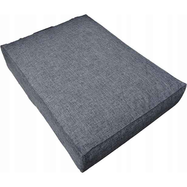 Polštář na polovinu Paletu sedák 80 x 60 Silver 23