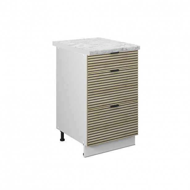 Vicco SPODNÍ SKŘÍŇKA KUCHYŇSKÉ LINKY Fame-Line Dubový panel 50 cm , PD Mramor